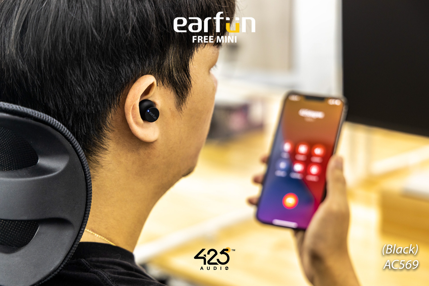 Earfun Free Mini,หูฟัง earfun,หูฟังไร้สาย Earfun Free Mini,Earfun Free Mini True Wireless,หูฟังไร้สาย,หูฟังบลูทูธ,earfun fast charge,หูฟังออกกำลังกาย