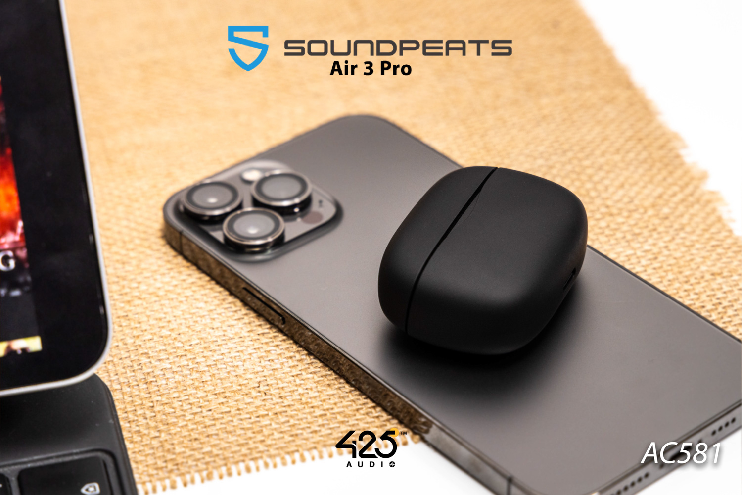 SoundPEATS Air 3 Pro,true wireless,หูฟังไร้สาย,inear,หูฟังบลูทูธ,สวมใส่สบาย,active noise cancellation,Transparency mode