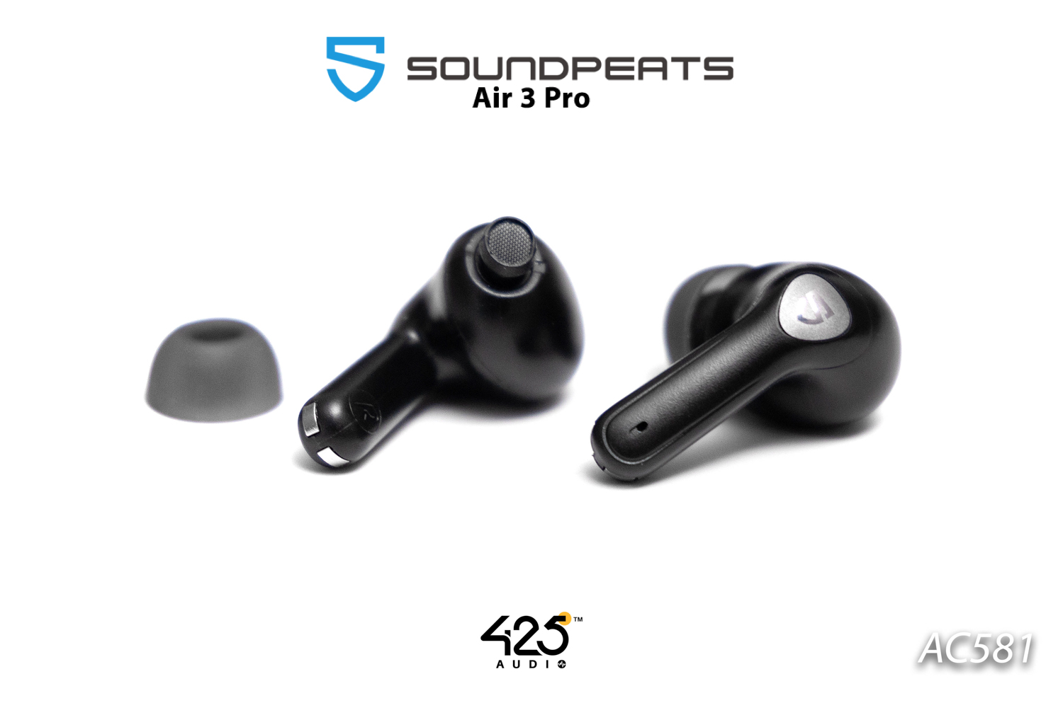 SoundPEATS Air 3 Pro,true wireless,หูฟังไร้สาย,inear,หูฟังบลูทูธ,สวมใส่สบาย,active noise cancellation,Transparency mode