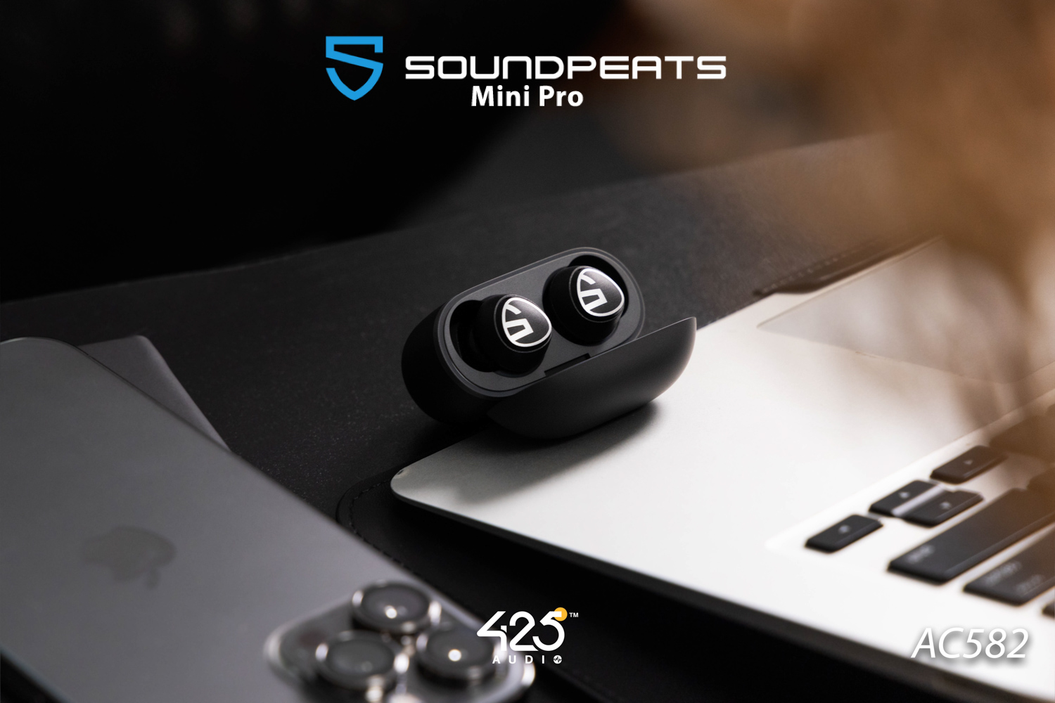 SoundPEATS Mini Pro,true wireless,หูฟังไร้สาย,หูฟังบลูทูธ,inear,แบตเตอรี่อึด,active noise cancellation,Transparency mode