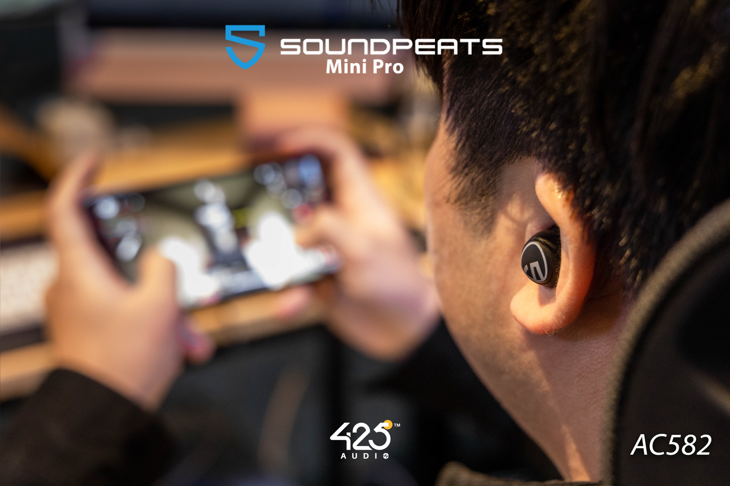 SoundPEATS Mini Pro,true wireless,หูฟังไร้สาย,หูฟังบลูทูธ,inear,แบตเตอรี่อึด,active noise cancellation,Transparency mode