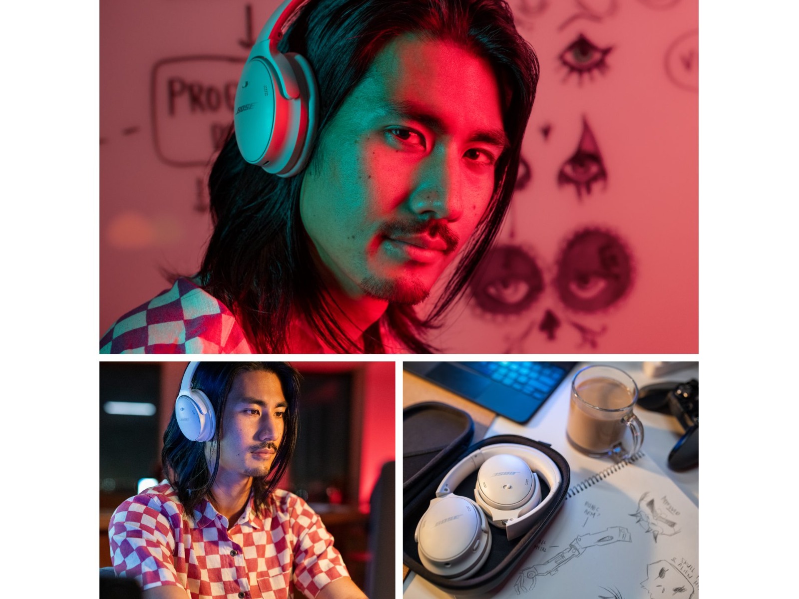 Bose QuietComfort 45,Wireless Over Ear Headphones,หูฟังไร้สาย,หูฟังบลูทูธ,หูฟังครอบหู,หูฟังตัดเสียงรบกวน,active noise cancellation,หูฟังเสียงดี