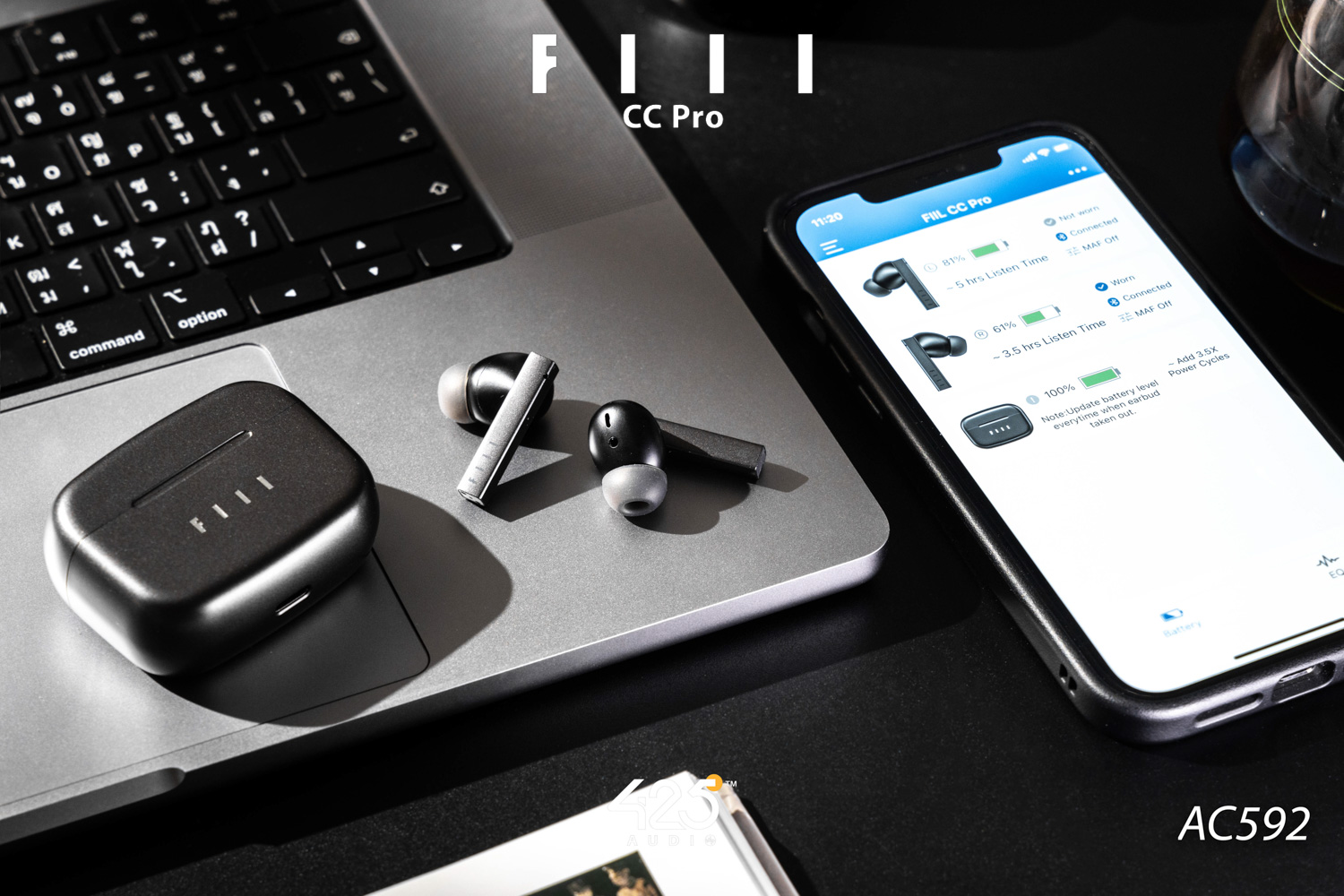 FIIL CC Pro,True Wireless,หูฟังไร้สาย,หูฟังบลูทูธ,หูฟัง in-ear,bluetooth 5.2,noise cancelling mic,หูฟังเสียงดี