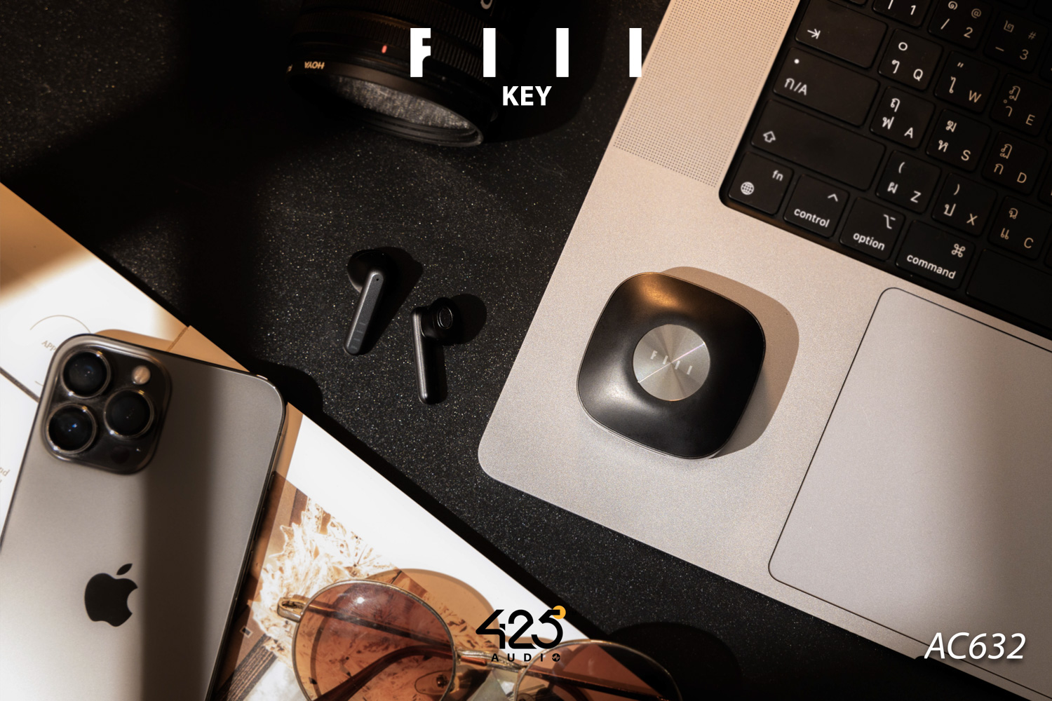 FIIL KEY,True Wireless,หูฟังไร้สาย,หูฟังบลูทูธ,หูฟัง earbuds,bluetooth 5.3,dual mic,หูฟังไมค์ดี