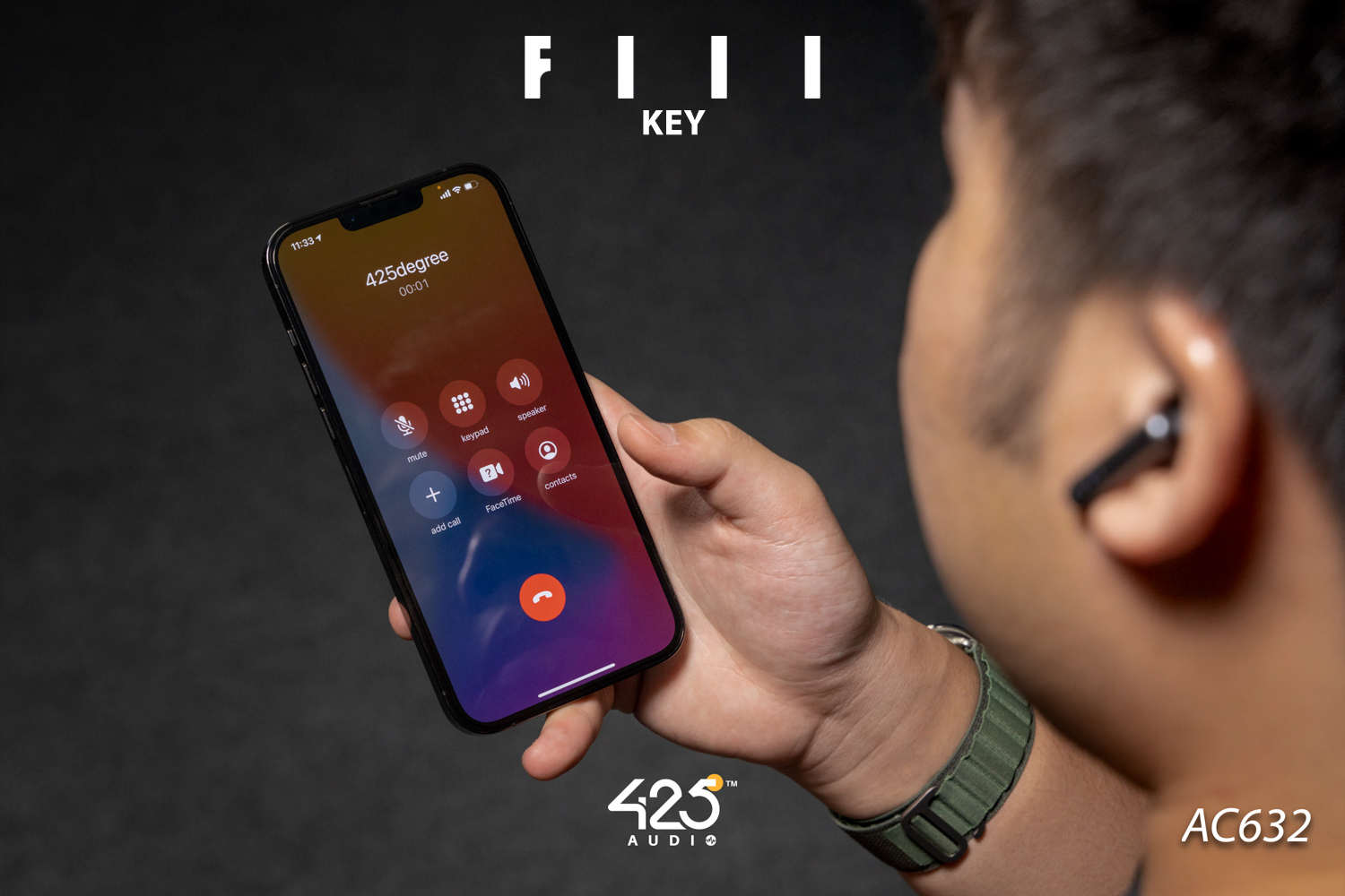 FIIL KEY,True Wireless,หูฟังไร้สาย,หูฟังบลูทูธ,หูฟัง earbuds,bluetooth 5.3,dual mic,หูฟังไมค์ดี