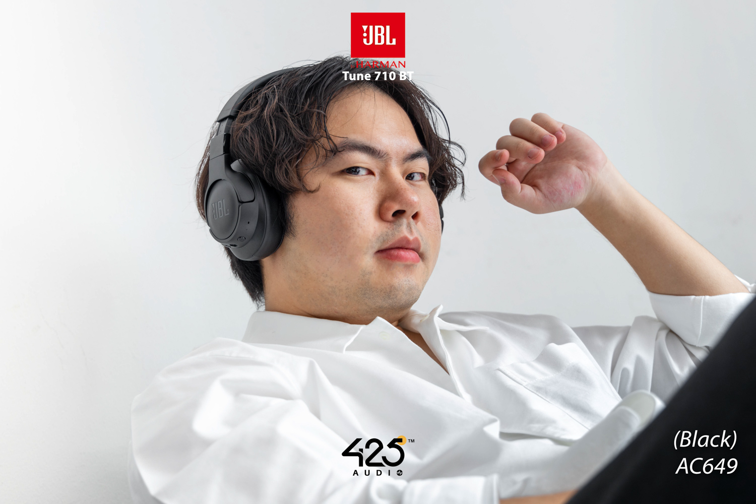 JBL Tune 710 BT,Wireless Headphone,หูฟังไร้สาย,หูฟังบลูทูธ,หูฟังครอบหู,bluetooth headphone,แบตเตอรี่ 50 ชม.,หูฟังไมค์ดี