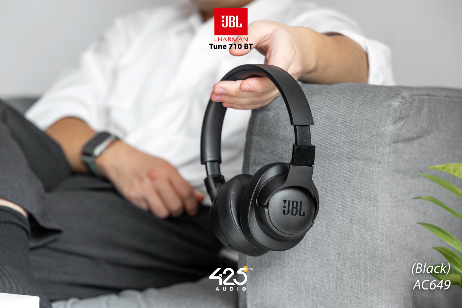 JBL Tune 710 BT,Wireless Headphone,หูฟังไร้สาย,หูฟังบลูทูธ,หูฟังครอบหู,bluetooth headphone,แบตเตอรี่ 50 ชม.,หูฟังไมค์ดี