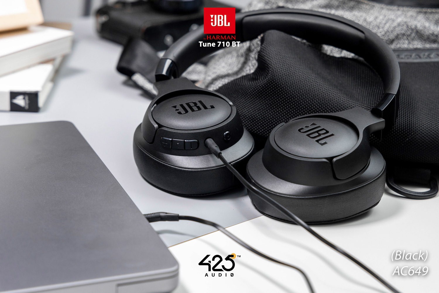 JBL Tune 710 BT,Wireless Headphone,หูฟังไร้สาย,หูฟังบลูทูธ,หูฟังครอบหู,bluetooth headphone,แบตเตอรี่ 50 ชม.,หูฟังไมค์ดี