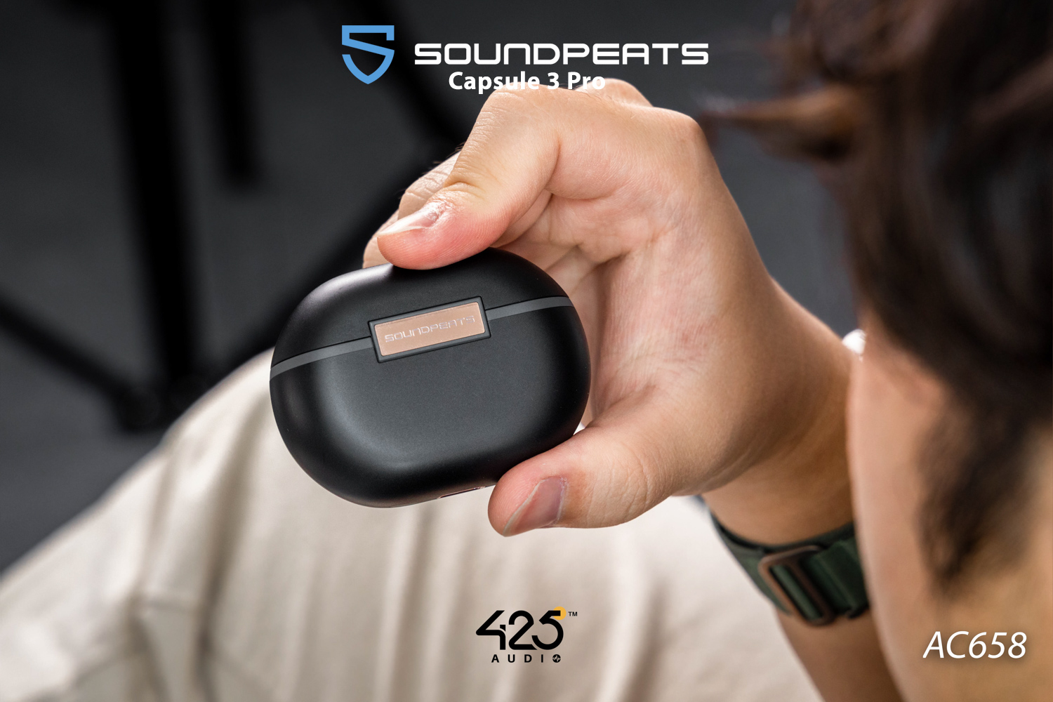 SoundPEATS Capsule 3 Pro,True Wireless,หูฟังไร้สาย,หูฟังบลูทูธ,หูฟังตัดเสียงรบกวน,Active Noise Cancelling,Ambient Mode,หูฟังไมค์ดี