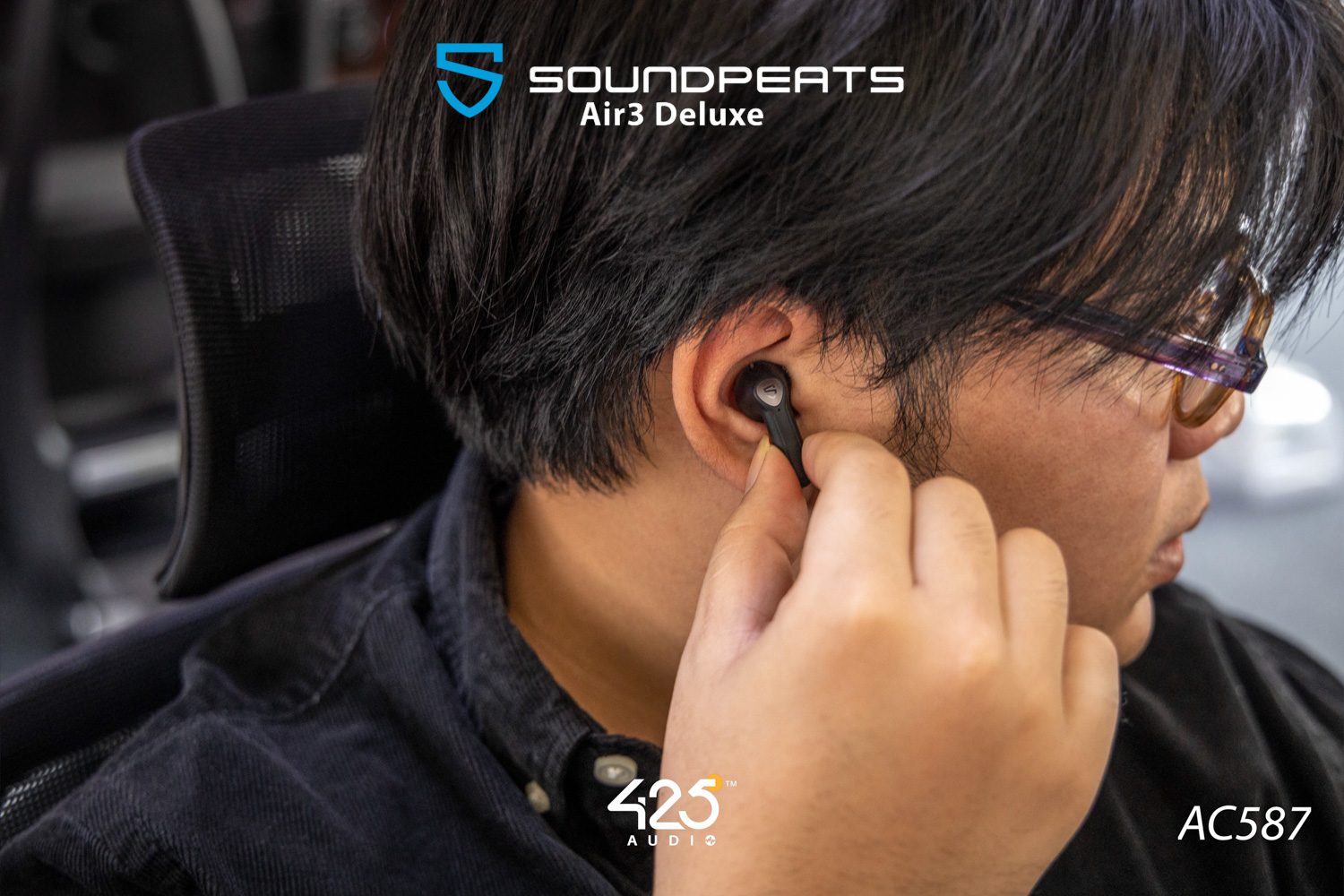 SoundPEATS Air3 Deluxe,true wireless,หูฟังไร้สาย,หูฟังบลูทูธ,earbuds,แบตเตอรี่อึด,ใส่สบาย,ออกกำลังกาย