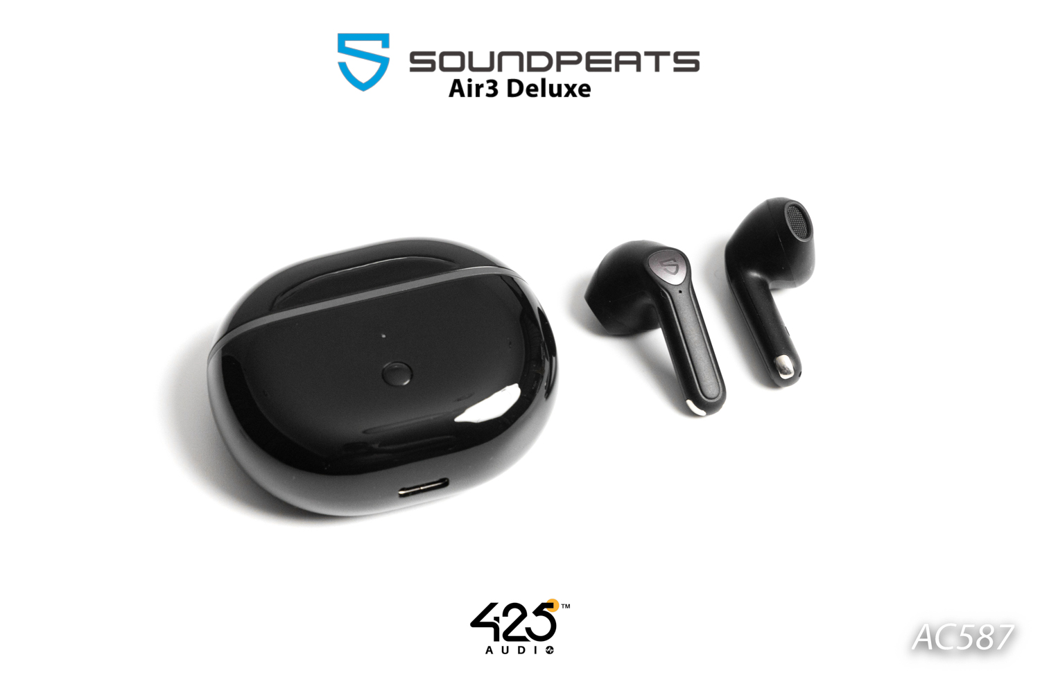 SoundPEATS Air3 Deluxe,true wireless,หูฟังไร้สาย,หูฟังบลูทูธ,earbuds,แบตเตอรี่อึด,ใส่สบาย,ออกกำลังกาย