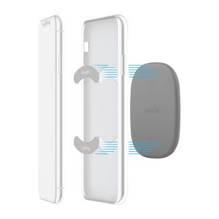 Moshi SnapTo Magnetic Wall Mount Charger ( แท่นแม่เหล็กสำหรับติด Smartphone )
