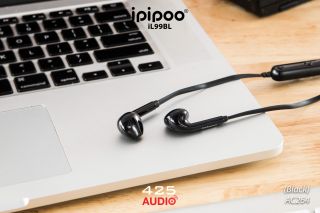 ipipoo iL99BL : Wireless Earphone BT4.2 หูฟังบลูทูธดีไซน์ Sport (Degree ใส่สบายหู ราคาย่อมเยาว์)