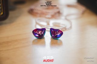 KZ ZST Pro 2019 Version หูฟัง IEM ขั้ว 2 Pin Hybrid Driver (DD+BA) อัพเกรดสายได้