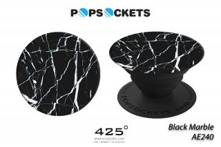 Popsockets Black Marble