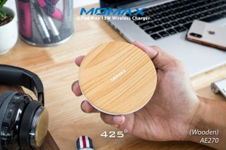 Momax Q.pad Max 15W Wireless Charger (เเท่นชาร์จเร็วแบบไร้สาย)