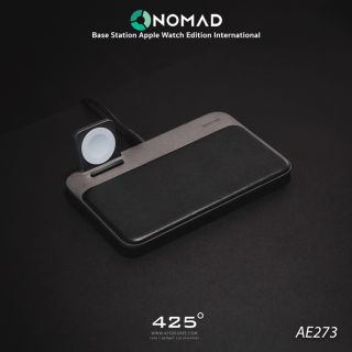 Nomad Base Station Apple Watch Edition International (แท่นชาร์จเร็วแบบไร้สาย 2 อุปกรณ์+ที่ชาร์จ Apple Watch)