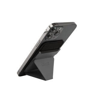Moft Snap-On Phone Stand & Wallet with Magsafe Gray (ขาตั้ง Smartphone สำหรับ Magsafe)