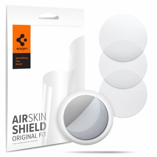 Spigen Airskin Shield HD (Front 4pcs+Back 4pcs) Clear Matte -( ฟิล์ม Airtag )
