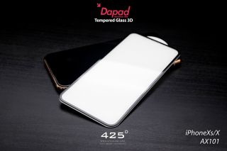 Dapad Tempered Glass 3D ( กระจก iPhone Xs / X เต็มจอเเบบ 3D )