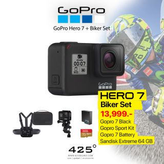GoPro Hero7 Black Biker Set