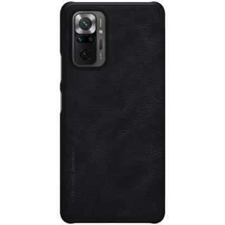 Nillkin Qin Leather Case Black (เคส Redmi Note10Pro/Note10Pro Max)