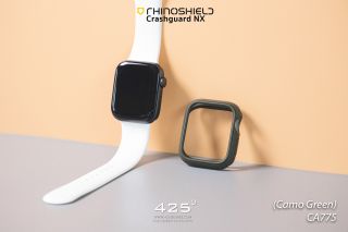 Rhinoshield Crashguard NX for Apple Watch ( เคส Apple Watch 1 / 2 / 3 38mm )-Camo Green (เขียว)