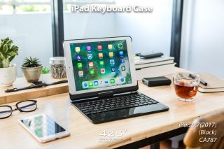 iPad Keyboard Case ( เคสคีย์บอร์ด iPad Air(2019)/iPad Pro10.5(2017), iPad9.7(2017)/(2018)/Pro9.7/Air1/2 ) )