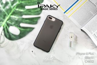 iPaky Magic Series (เคส iPhone 8 Plus/ 7 Plus/ 6 Plus)-Black ( ดำ )