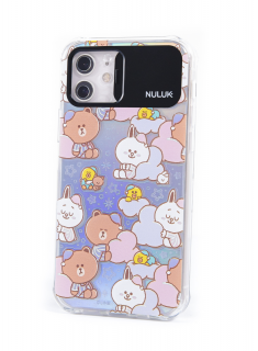 Line Friends Light Up (เคส iPhone 12 / 12 Pro)-Dreamy Night