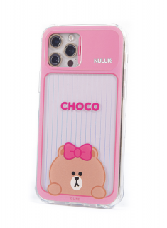Line Friends Light Up (เคส iPhone 12 Pro Max)-Choco & Friends
