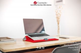 Cozistyle Stand Sleeve Poly Fabric ARIA Collection ( ซองสำหรับ MacBook 15" พร้อมขาตั้ง Stand cover )