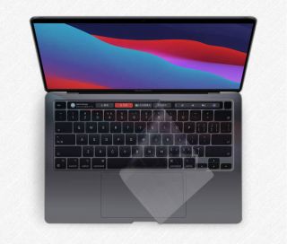 COTECI Keyboard Skin TPU Ultra Slim แผ่นคลุมคีย์บอร์ด Macbook Pro 13 / 15 (with touch bar)