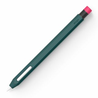 Elago Classic Case (เคสสำหรับ Apple Pencil (Gen 2) / Apple Pencil Pro)-Midnight Green (เขียวเข้ม)