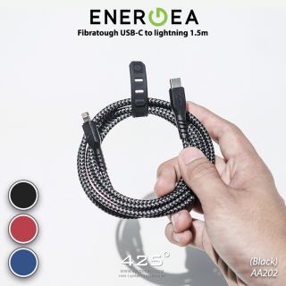 Energea Fibratough USB-C to lightning 1.5m ( สายชาร์จ USB-C to Lightning )