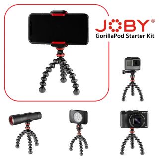 JOBY GorillaPod Starter Kit (ชุดขาตั้งเริ่มต้น สำหรับ มือถือ / กล้อง / Action Camera / อุปกรณ์เสริม / ไฟฉาย)