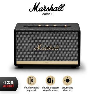 Marshall Acton II : ลำโพงดีไซน์หรู 60 Watt. ไซส์เล็ก แม้ห้องเล็กก็ไม่เปลืองที่