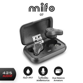 Mifo O7 หูฟังไร้สาย (Dual BA Driver) กันน้ำIPX7 แบตฯอึด รองรับการออกกำลังกาย