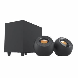 Creative Pebble Plus : ชุดลำโพงคอมพิวเตอร์สุดหรู ราคาถูก ให้เสียง 2.1 Stereo Sound พร้อม Subwoofer