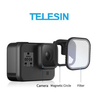 TELESIN CPL Lens Filter GoPro Hero 8 (ฟิลเตอร์ตัดแสงสะท้อน สำหรับ GoPro Hero 8)
