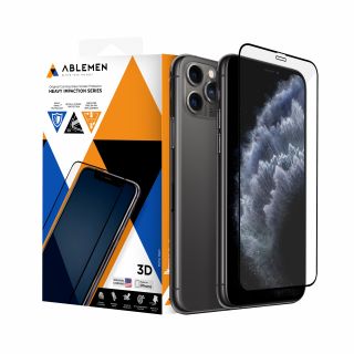 ABLEMEN 3D 2XC Corning + Matte Back film ( ฟิล์มกระจก iPhone 11 Pro แบบเต็มจอขอบโค้ง )
