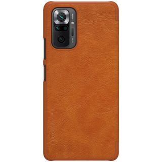 Nillkin Qin Leather Case Brown (เคส Redmi Note10Pro/Note10Pro Max)