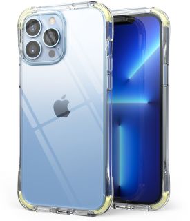 Ringke Fusion+ เคส iPhone 13 Pro Max - White/Lime Glow