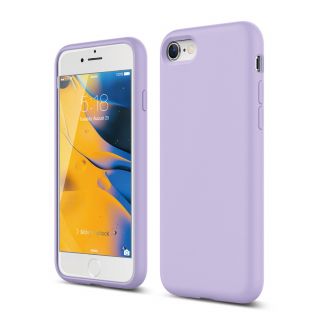 elago Liquid Silicone Case ( เคส iPhone SE 2/8/7 )-Lavender (ม่วง)