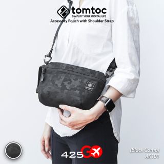 Tomtoc Accessory Pouch with Shoulder Strap (กระเป๋าสะพายข้าง)