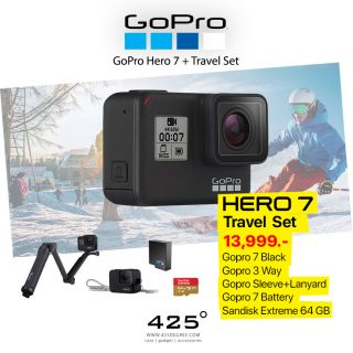 GoPro Hero7 Black Travel Set