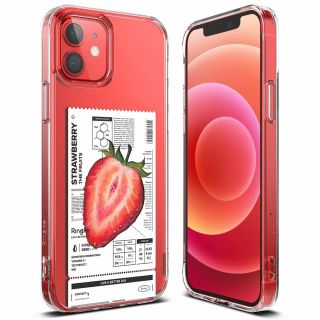 Ringke Fusion Design Strawberry (เคส iPhone12 , iPhone 12 Pro)