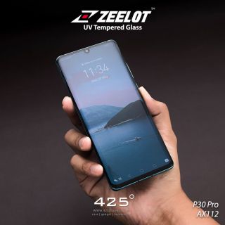 Zeelot 3D UV Tempered Glass ( ฟิล์มกระจก Huawei P30 Pro แบบเต็มจอขอบโค้ง )
