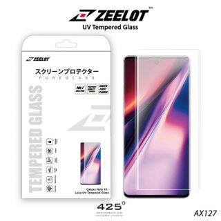 Zeelot 3D UV Tempered Glass ( ฟิล์มกระจก Note 10+ แบบเต็มจอขอบโค้ง )