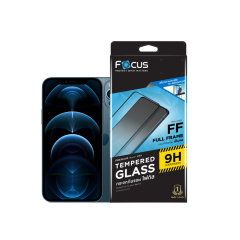 Focus Tempered Glass Full Frame Black iPhone 12 Mini ( ฟิล์มกระจก iPhone 12 Mini แบบเต็มจอ )